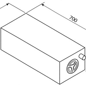Rezervoar za vodo 43L 4-05
