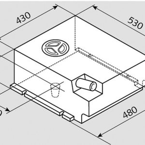 Rezervoar za vodo 50l EV1111
