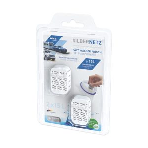 Srebrna mreža Flex za samodejno varčevanje z vodo (komplet 2 x 15 litrov)