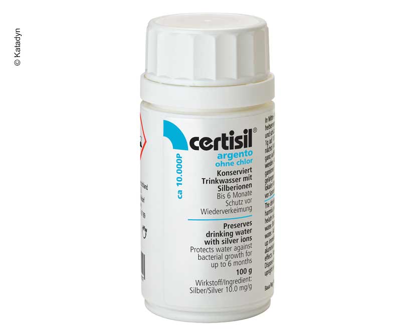 Certisil Argento CA 1000F za sterilizacijo vode, 100 ml