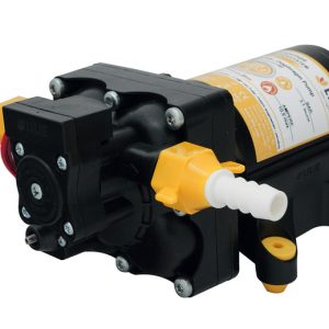 Serija črpalk LILIE Soft belo-rumene barve z obvodnim krmiljenjem - 3,1 bara 14,4 l/min