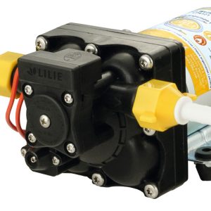 Serija črpalk LILIE Soft belo-rumene barve z bypass nadzorom - 1,4 bara in 7,5 l/min