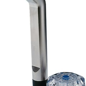 Luksuzna avtomatska pipa, mat srebrna