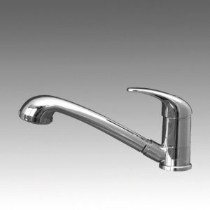 Enoročna mešalna baterija ROMA z ročnim tušem LONDON