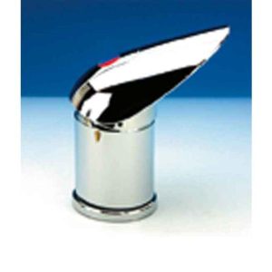 Pipa pod umivalnikom Pelikan krom, priključek UniQuick 12 mm