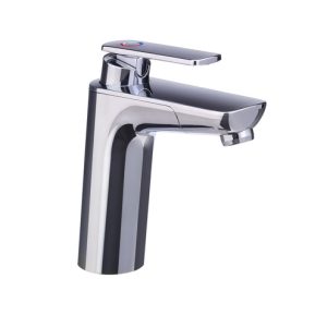 Enoročna mešalna baterija VECTOR E5 s keramično kartušo in stikalom - priključek 10-12 mm