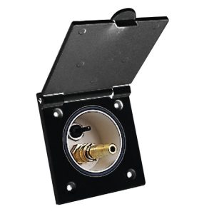 Vtičnica za vodo - črna