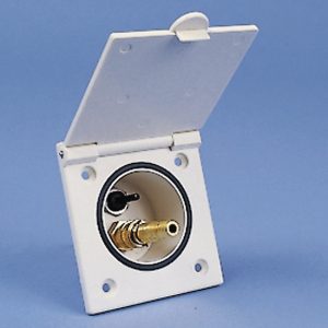 Vodna vtičnica bela