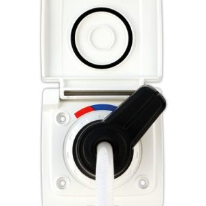 Servisne lopute s tušem - Bela