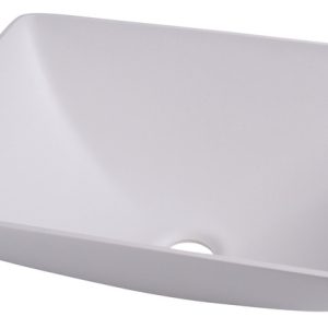 Kvadratni umivalnik - Bela