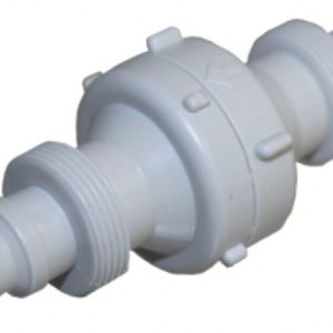 Nepovratni ventil z navojno šobo 10 mm/12 mm priključek za cev