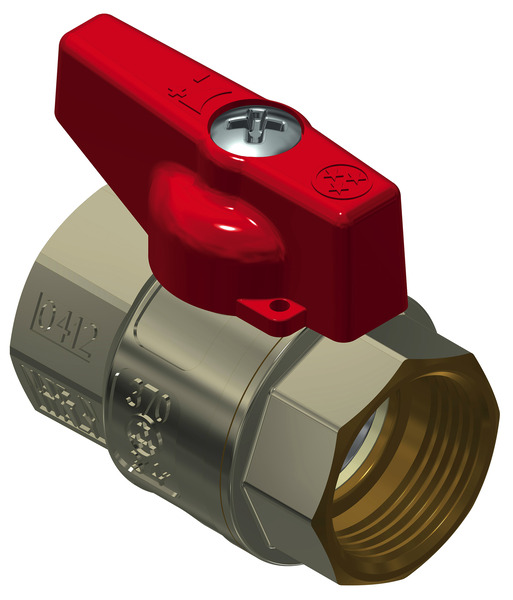 Kroglični ventil aluminij 1/2"