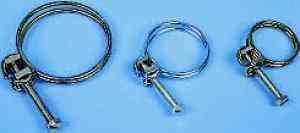 Cevna objemka za spiralno cev 40 mm