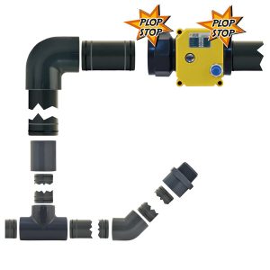 Cevni priključek 40/32 mm ravni z zunanjim navojem 1¼"