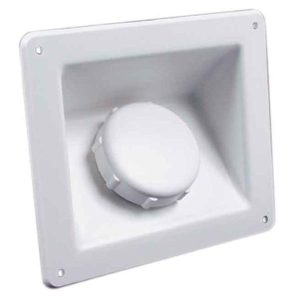 Polnilni čep bele barve v notranjosti lo