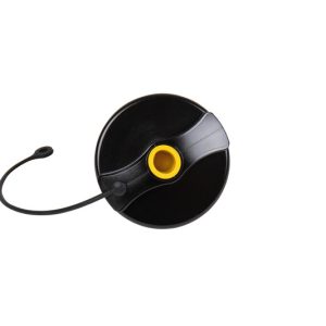 Pokrovček za polnjenje dizelskega goriva, črn, odzračevalna membrana + priključek