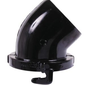 Bajonetni priključek 45° za gibljivo cev 76 mm