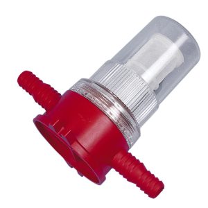 Vodni filter s preglednim steklom - Priključek za cev 10/12 mm