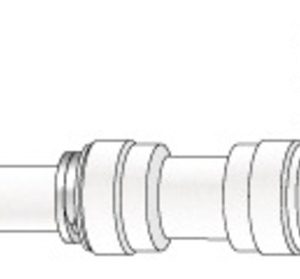 Obročna sponka 12 mm rdeča