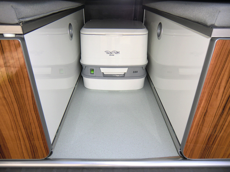 Porta Potti 335 prenosno stranišče za kampiranje - s kompletom za pritrditev - belo - slika 4