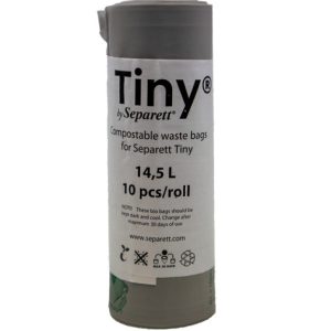 Kompostirne vrečke za odpadke iz koruznega škroba - 14,5 litra