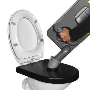 Pomoč za odstranjevanje za stranišča - črna