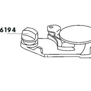 Posoda za odpadke z drsnim gumbomC200