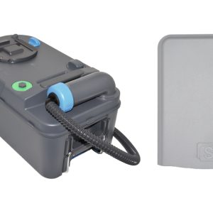 SOG komplet za odzračevanje C220 za stransko ploščo svetlo siva