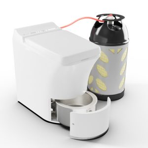 Pepelka Svoboda, ki sežiga stranišče