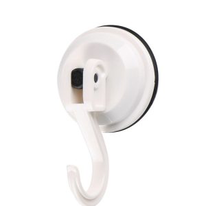 Komplet 2 sesalnih kavljev, bele barve, Ø58 mm