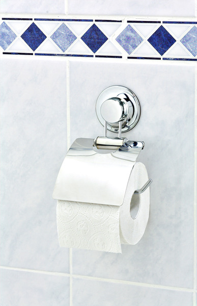 Nosilec toaletnega papirja s priseskom