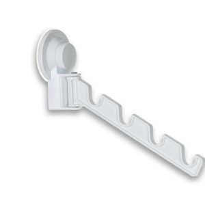 Obešalnik s priseskom - bel