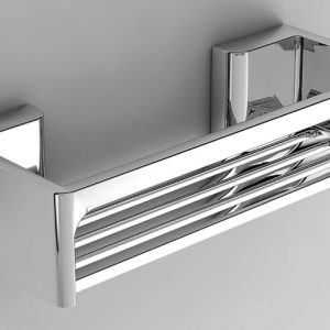 Tuš pladenj 320x100x84 mm, kromirana ABS plastika