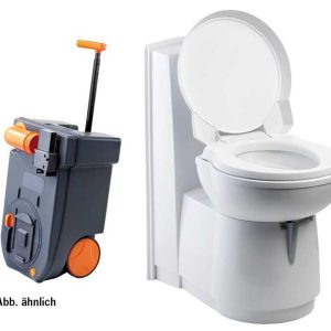 Kasetno stranišče C263-CSL električno plastično belo