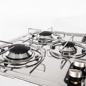 Kuhalnik s 3 gorilniki iz nerjavečega jekla PC1323