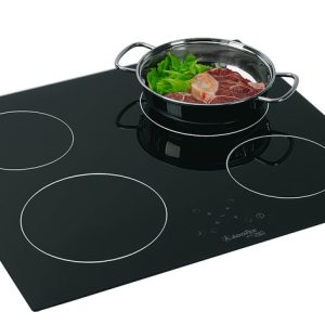 Steklokeramična kuhalna plošča s 4 kuhalnimi ploščami PT1358