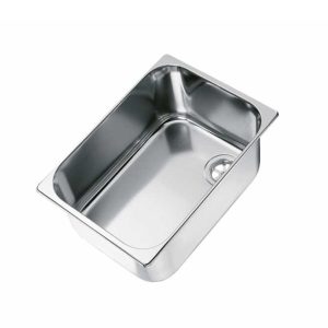 Vgrajeno pomivalno korito iz nerjavečega jekla 320x260x150mm