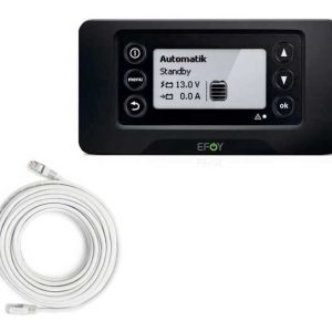 Nadzorna plošča EFOY COMFORT OP2, črna, vključno s podatkovnim kablom