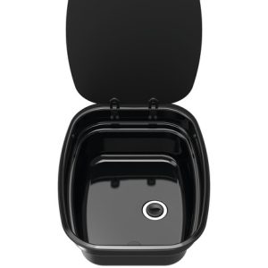 Umivalnik pravokotni emajl W360 x D470mm 9,5 litra črn