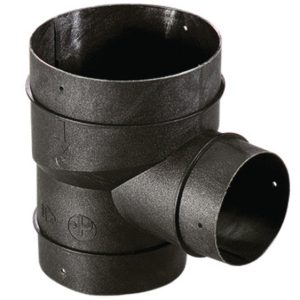 Razdelilnik zraka LR 80 - Črn