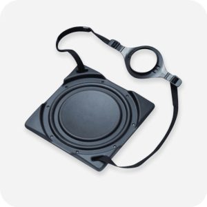 Nosilec plinske jeklenke za montažo na tla