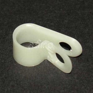 Plastična cevna objemka 8 mm ohlapna