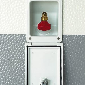 Vtičnica plinske varovalke bela