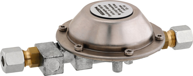 Reduktor tlaka od 50 do 30 mbar - 2 x RVS8