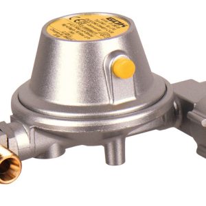 Regulator tlaka z varnostnim ventilom - U-oblika - 30 mbar
