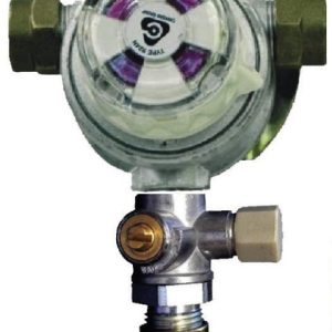 Multimatik sistem z 2 steklenicami 30 mbar izhod 8 mm s testnim ventilom