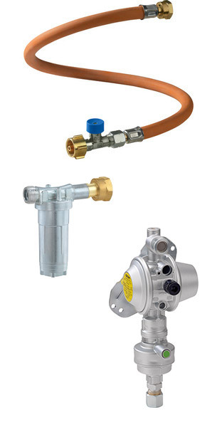 Karamatični komplet DriveOne - 30 mbar - navpično