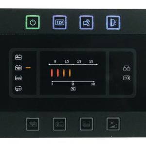 Prilagodljivi sistemi prikazovanja in preklapljanja za 12 V električno napajanje