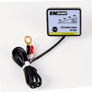 Tester akumulatorjev BT1201 Enduro 12V, črna/siva