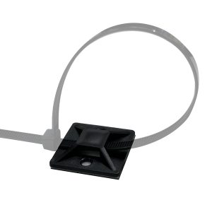 Samolepilna podlaga za kabelske vezalke - pakiranje po 50 kosov